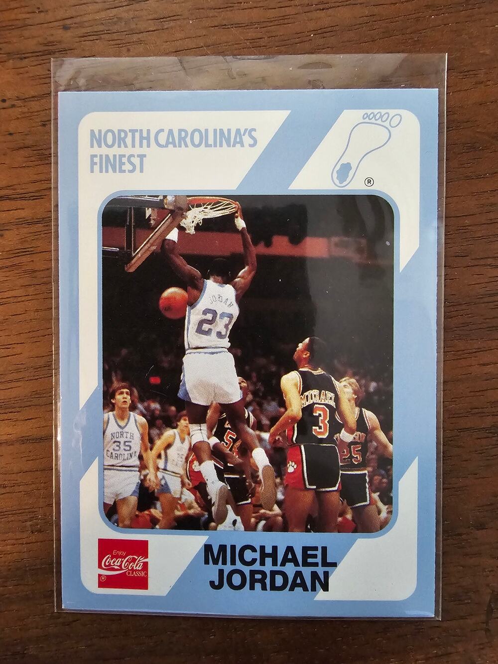 Michael Jordan 1989 Collegiate Collection #15 - Carolina's Finest 1st Edition